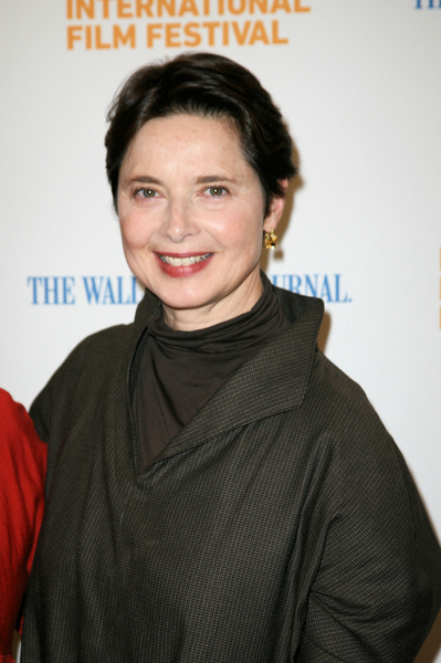 10/09/2010 - Isabella Rossellini - 18th Annual Hamptons International Film Festival-Conversation with Isabella Rossellini at Bay Street Theater - Bay Street Theater - Sag Harbor, NY, USA - Keywords: straight short brown hair, earrings, brown shirt, brown sweater - False - Photo Credit: Jakes Van Der Watt / PR Photos - Contact (1-866-551-7827)